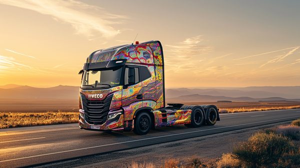 Stickers pour camion iveco : les critères de choix que vous devrez retenir
